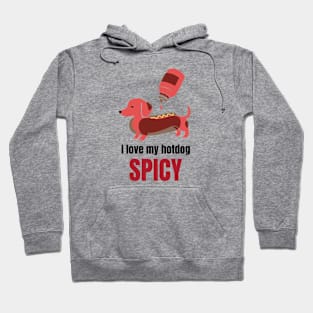 Funny Spicy Hotdog Hoodie